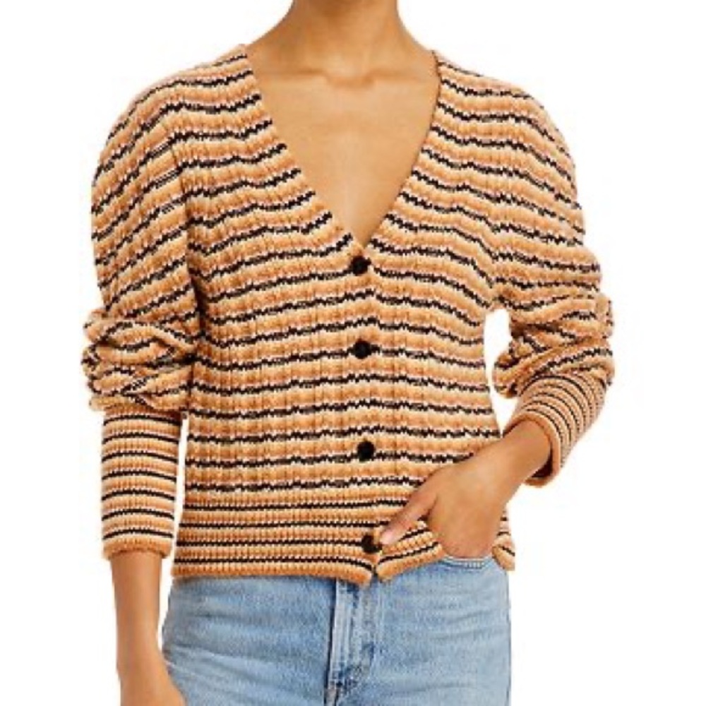 ALC Rebekah Striped Sweater Cardigan